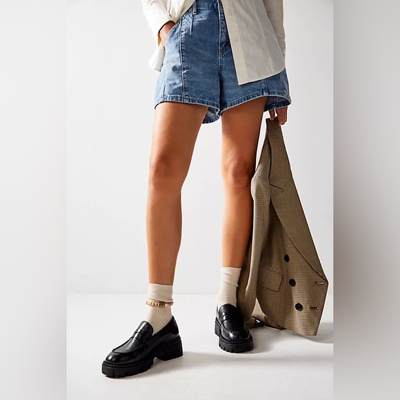 Free People Shoes - NEW Free People Lyra Lug Sole Loafers Size 6
